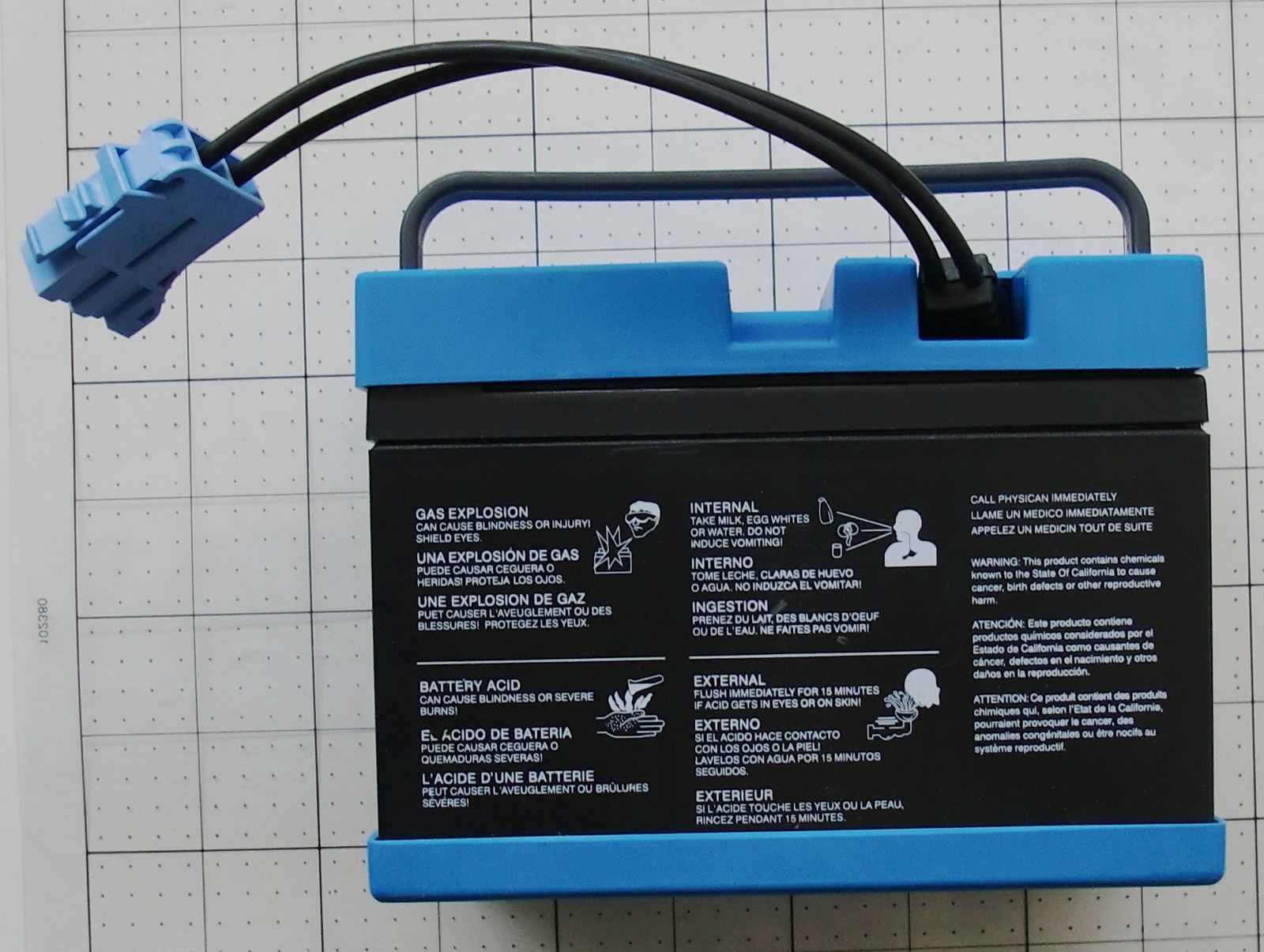 Appliance Factory Parts IAKB0501 CASE MAGNUM 12V BATTERY