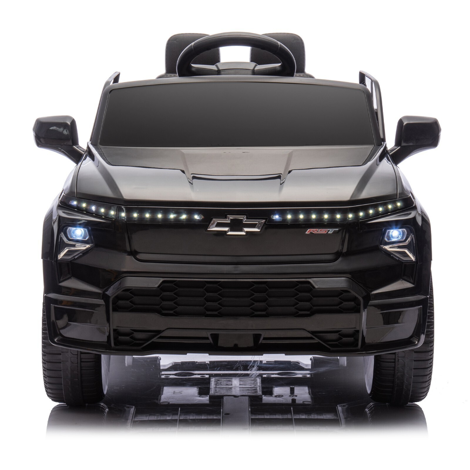Licensed Chevrolet Silverado Kids Ride on Truck with Remote Electric Car Toy