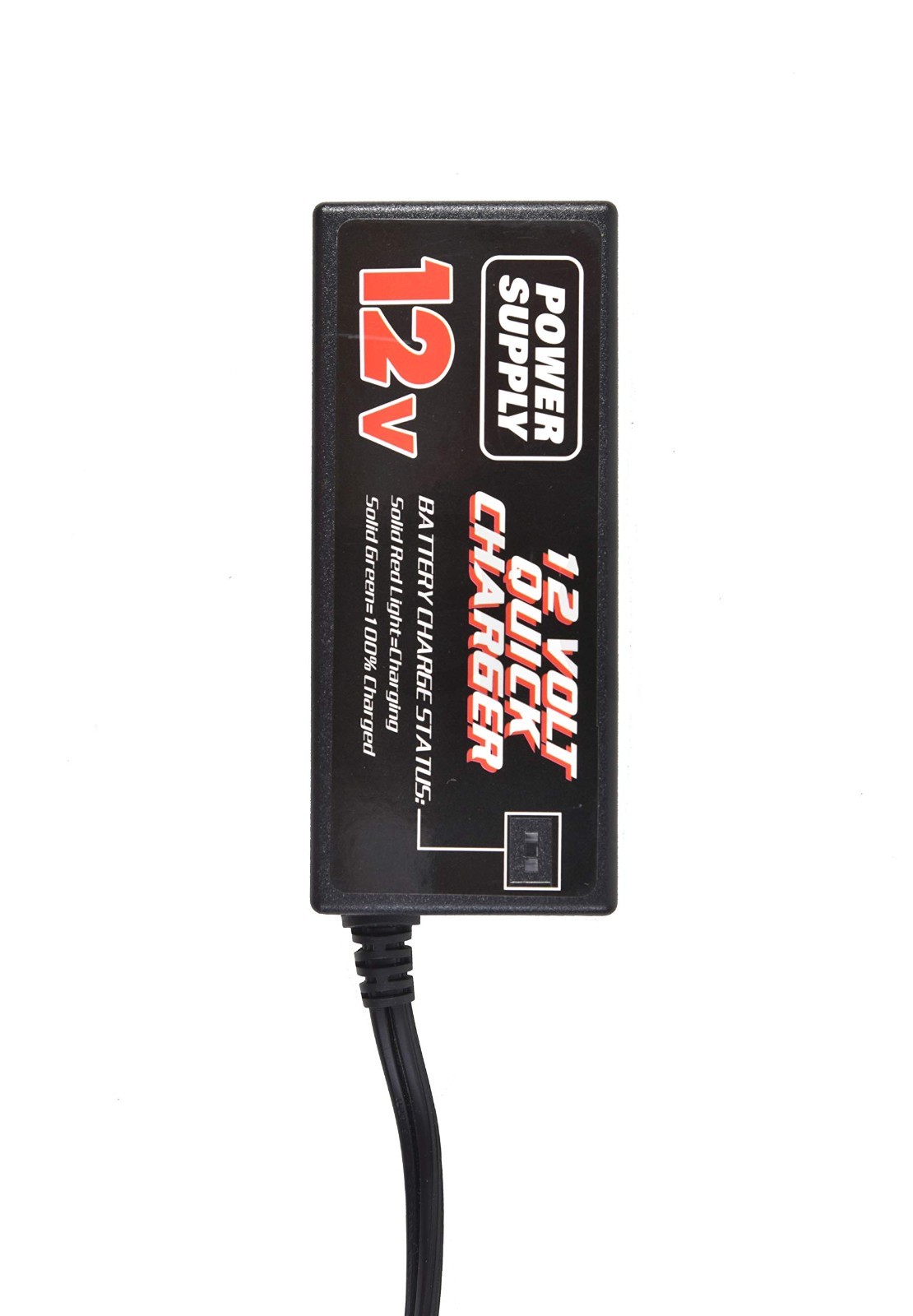 12V Quick Battery Charger for Power Wheels, Ford F150, Jeep Wrangler Ride-On Car
