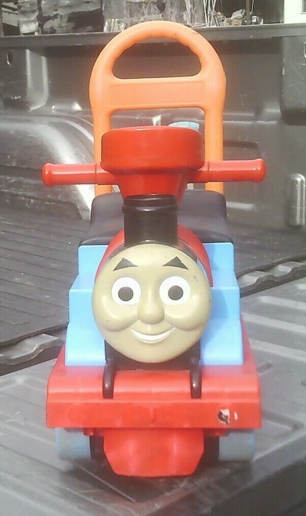 Thomas train sit and ride on toy 19 inches long used condition 2010 Gullane