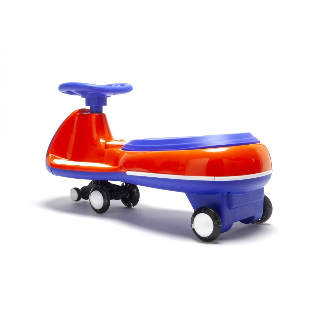 12V Battery Electric Twist Car for Kids Dual Drive Separated Motor One-Key Start