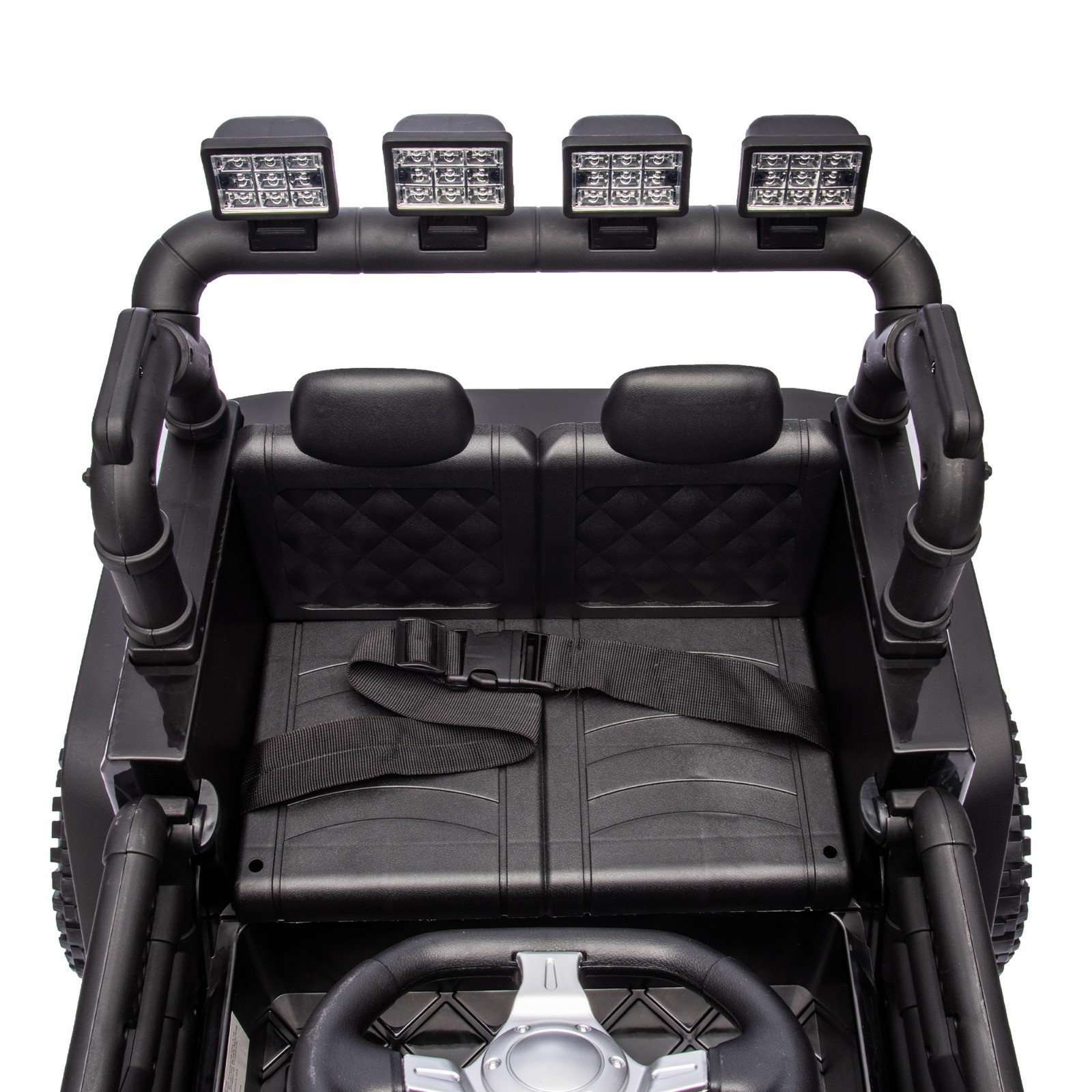 24V Kids Ride on Car Truck with Remote Control 4WD Electric Car Toys 2 Seater