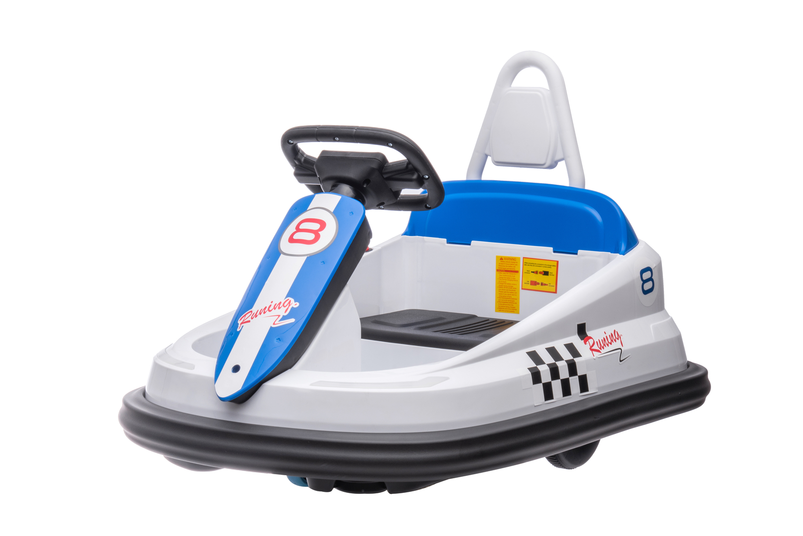 6V Kids Electric Ride On Toys 2 Mph Max Speed Steering Wheel 360 Degree Spin