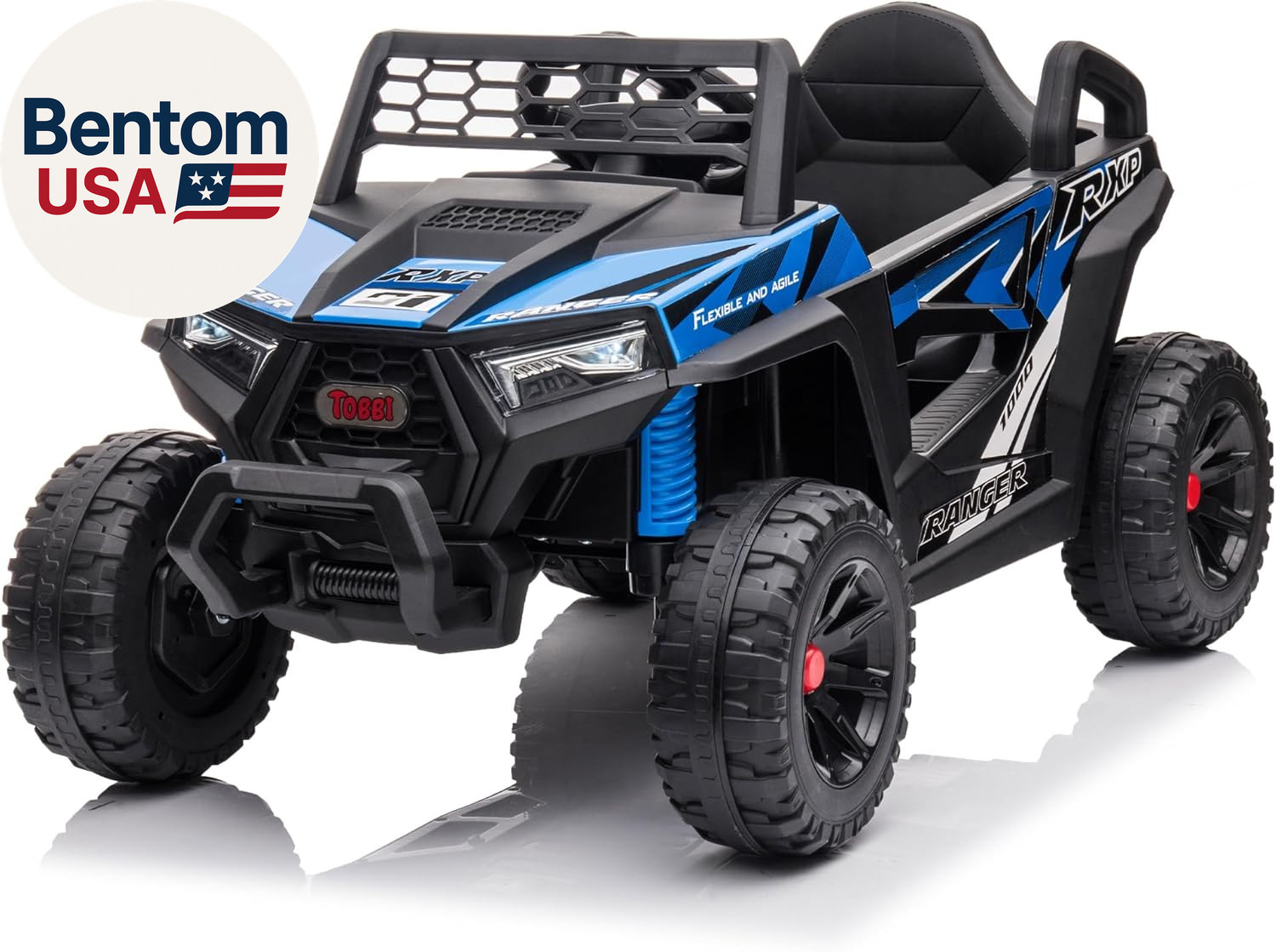 12V Kids Ride on Car, Electric Off-Road UTV Truck with Forward and Reverse Funct