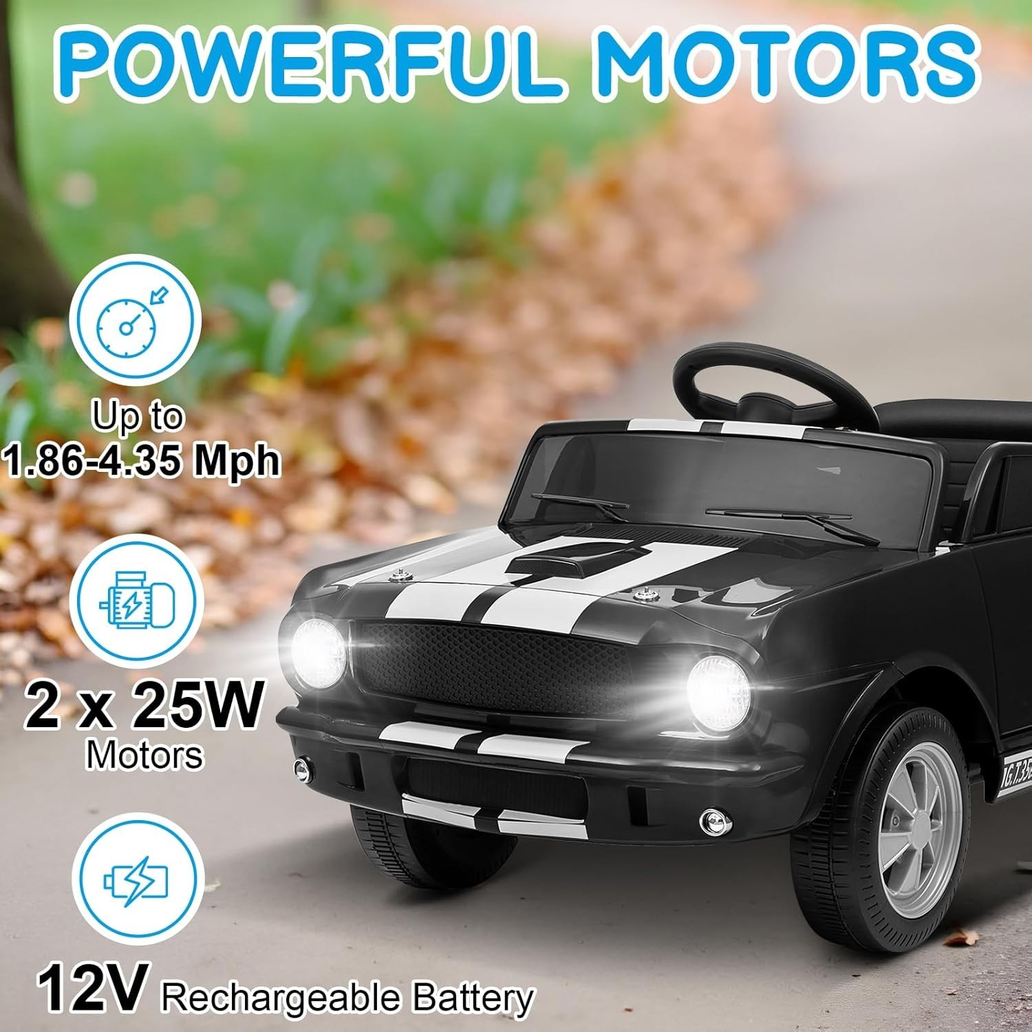 Carro Electrico Para Niños Coche Montable De Jugar Manejar Con Control Remoto..
