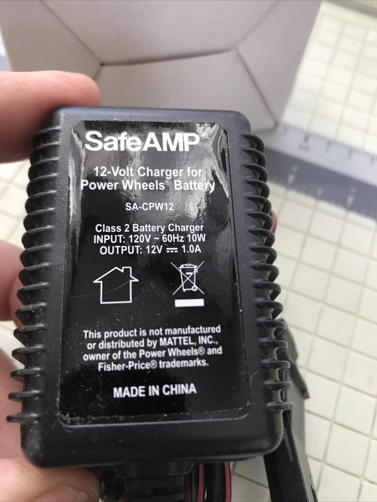 SafeAmp SafeAMP 12-Volt Charger for Power Wheels Rd