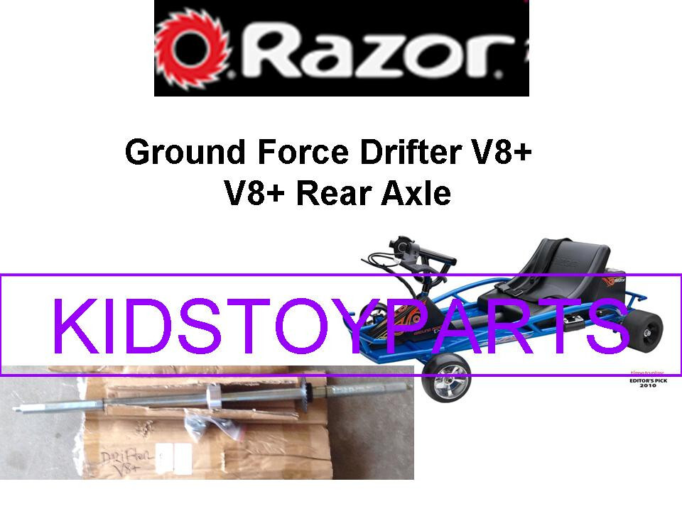 Razor Drifter REAR AXLE Drifter 8+ and Fury 1+