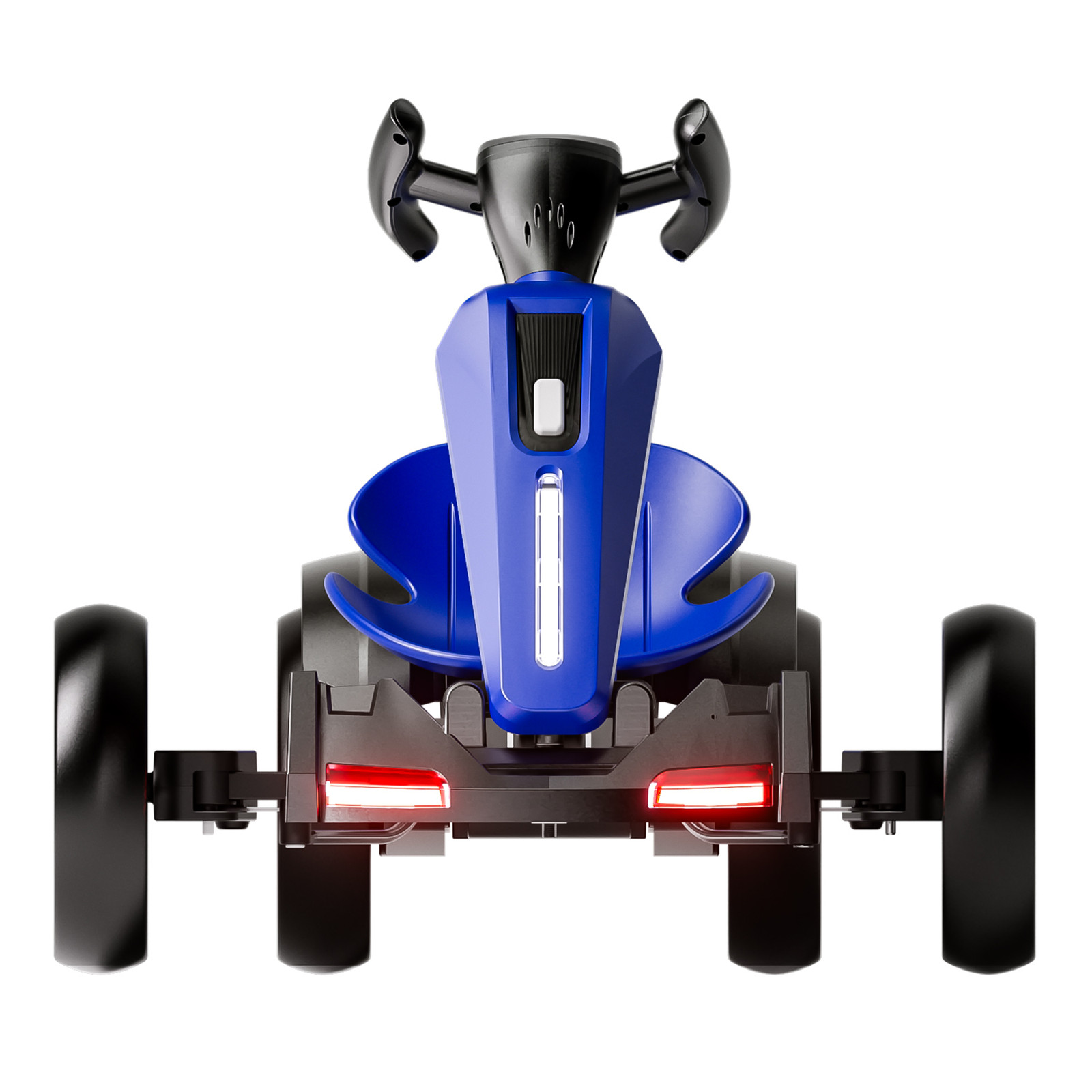 12V Electric Kids Foldable Go Kart Ride On Toy Adjustable Seat EVA Wheels Age3-6