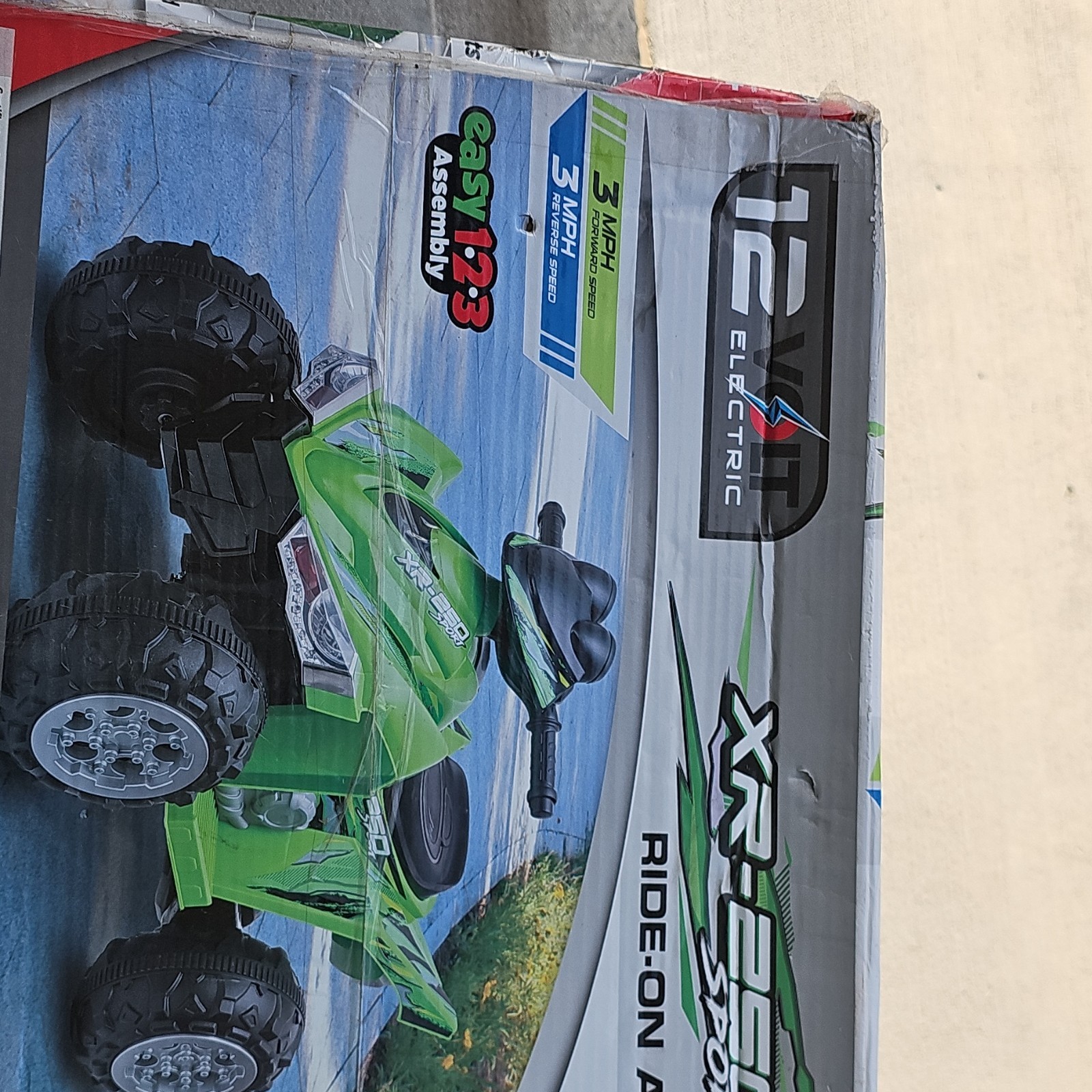 12V Electric XR-25 12V Ride-On Car Vehicle, Cars Theme, Ages 3-7 (2024)