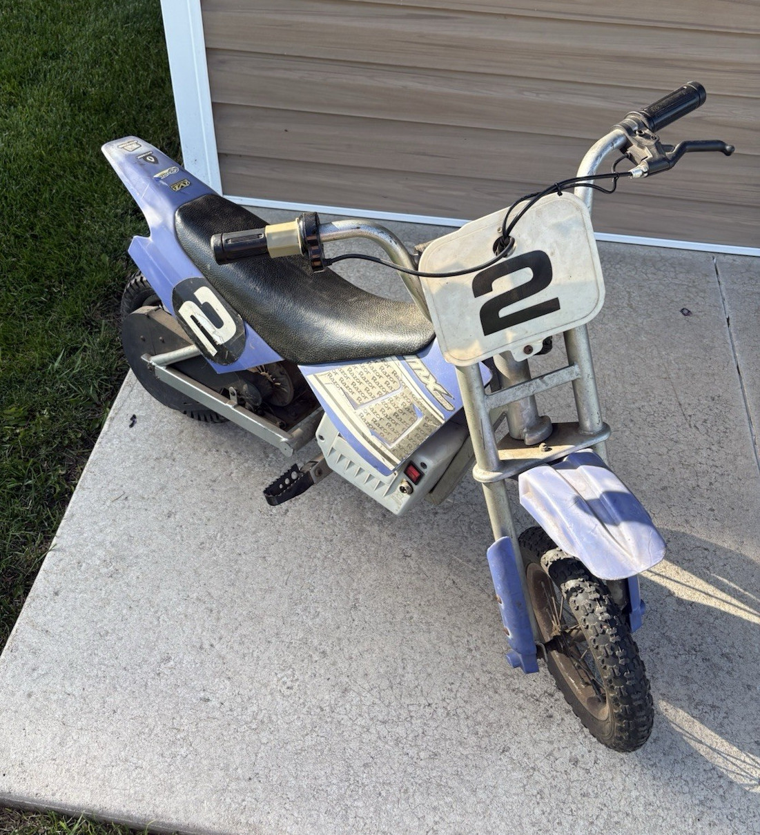 Kids Battery Powered Ride-On Mini Dirt Bike Motorcycle