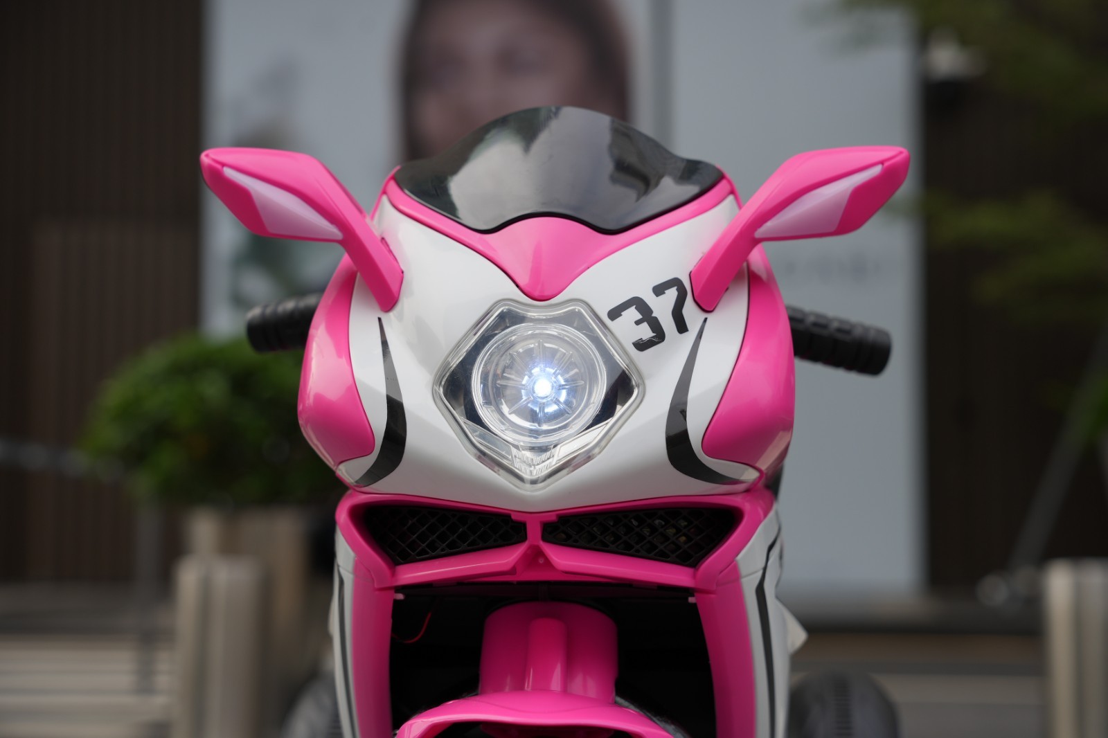 kids Ride On Electric Motorcycle 12V For Children With Key Start 3 wheels