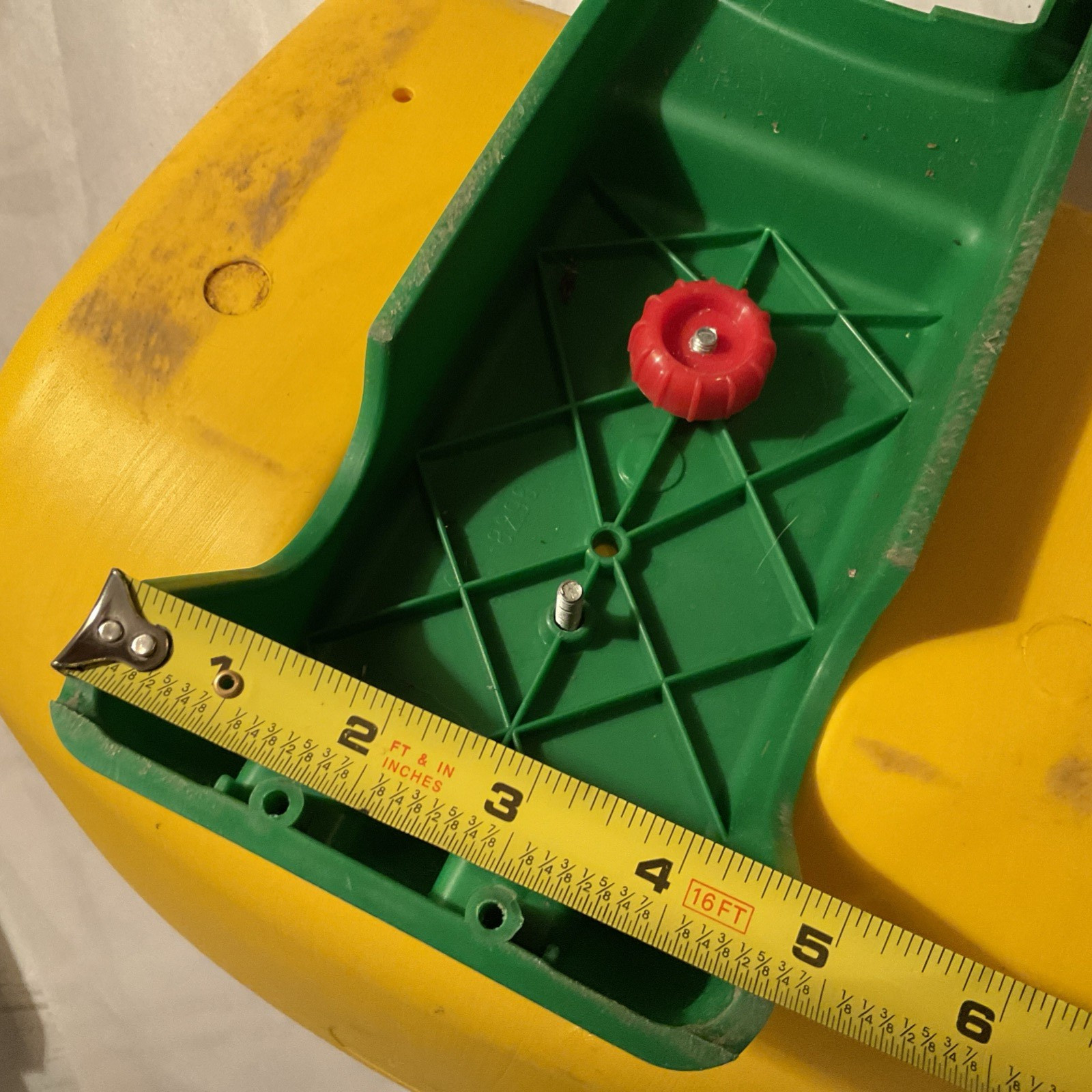Peg Perego Tractor Yellow Seat 2005 Kids Ride On Replacement Fast Shipping