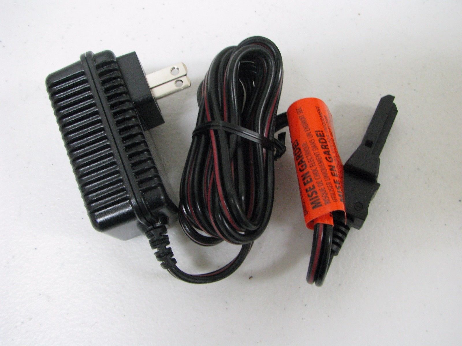 12v 12 volt BATTERY CHARGER Fisher Price – Barbie Cadillac pointed adapter plug