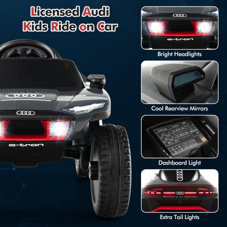 12V Kids Ride On Electric Racing Car Gift Kids w/2.4G Remote Control & 3 Speeds