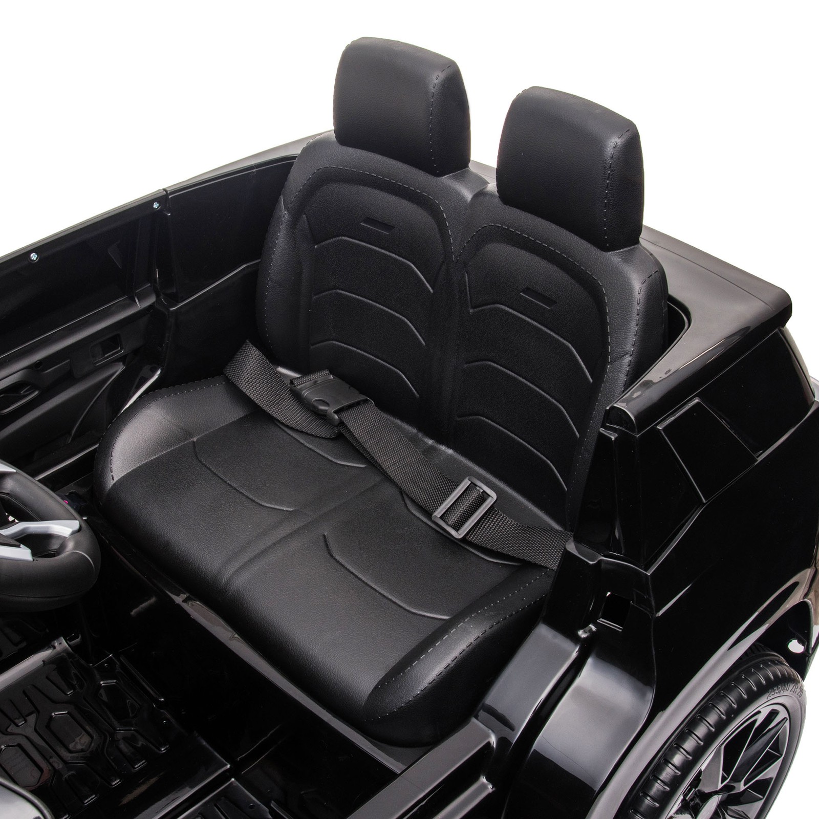 Licensed Chevrolet Tahoe Ride On Car w/ Remote Control Lights, Black