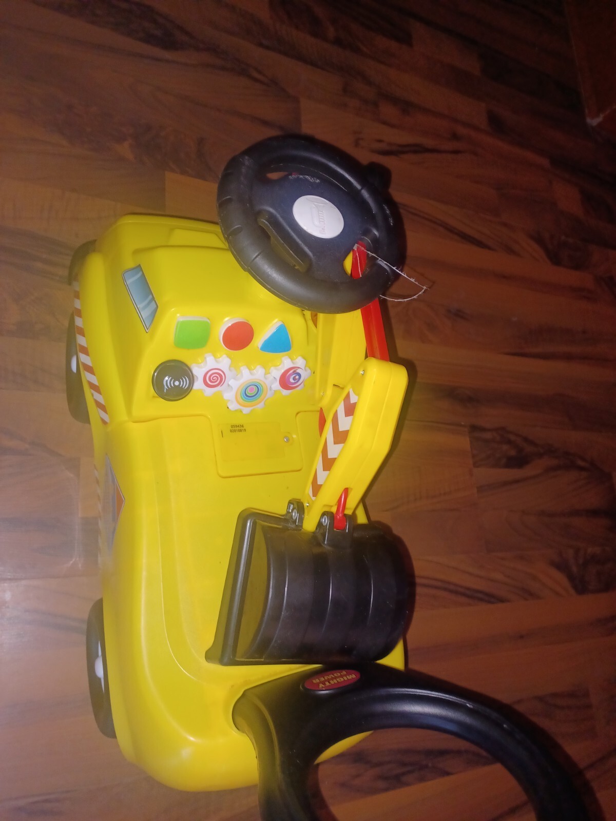 Kiddieland Construction Deluxe Lights and Sounds Activity Ride-On 1-3 Years NEW