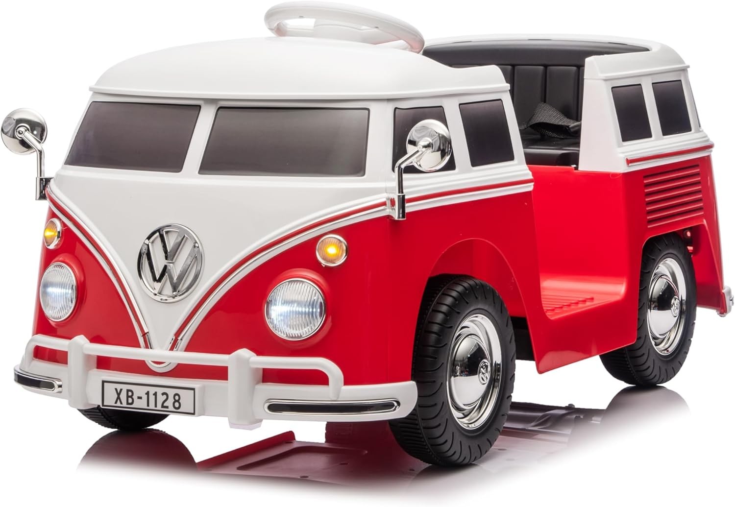 6V Electric Ride on Toy w/ 4.5AHBattery,Ride-on-Bus Licensed Volkswagen for Kids