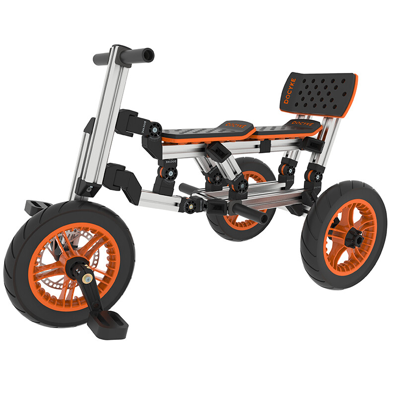 20 in 1 Construction Kit Kids Go Kart Set Sit/Stand Scooter for Kid 1 to 8