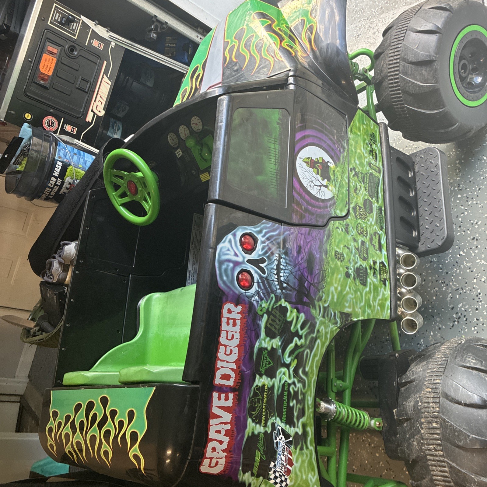 24 Volt Grave Digger Power Wheels