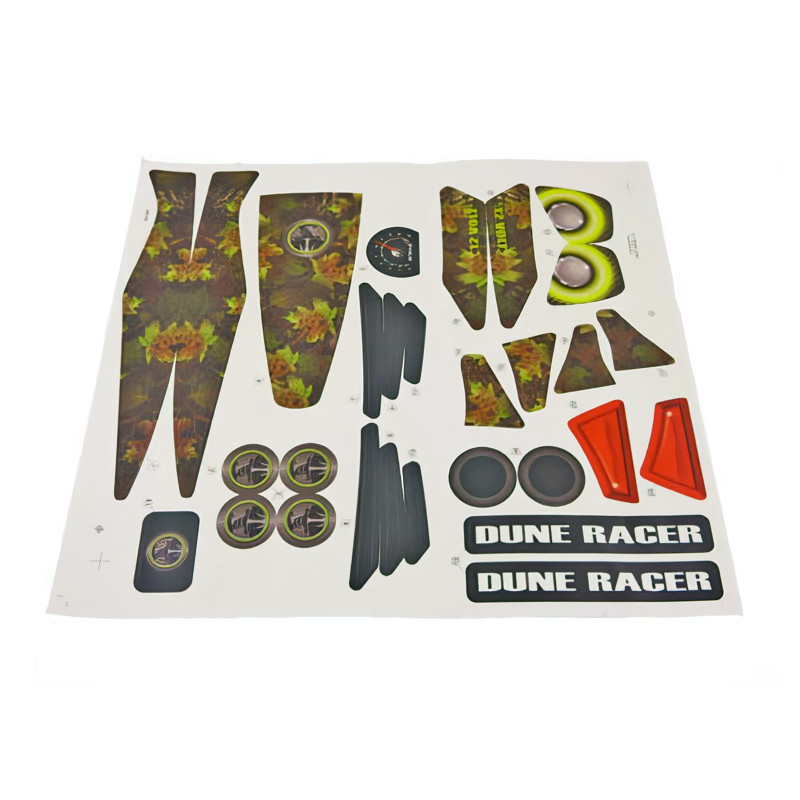 Power Wheels Dune Racer Decal Label Sheet Genuine Fisher Price 0