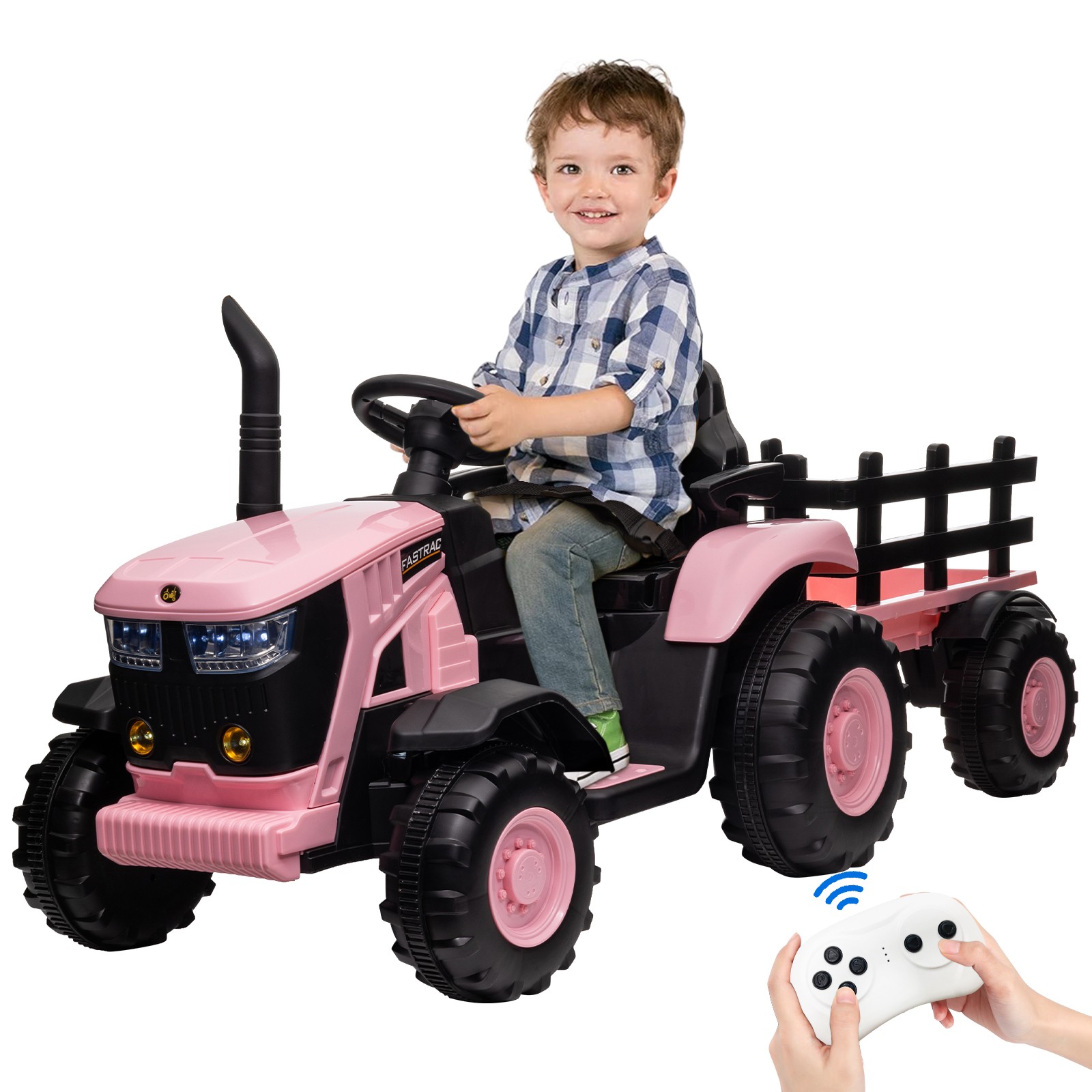 Electric Kids Tractor Ride-on Toy,Children’s Battery-Powered Vehicle,12v 7AH