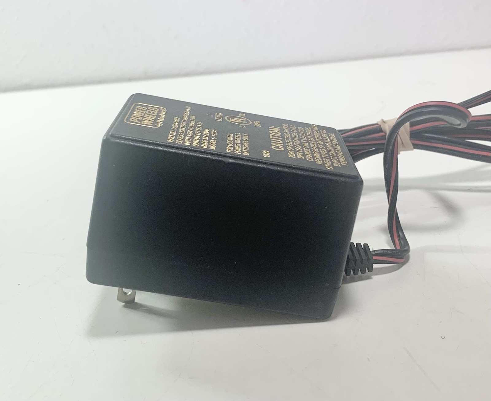 Power Wheels 12v Battery Charger: 00801-0972 – 12V 1.2A