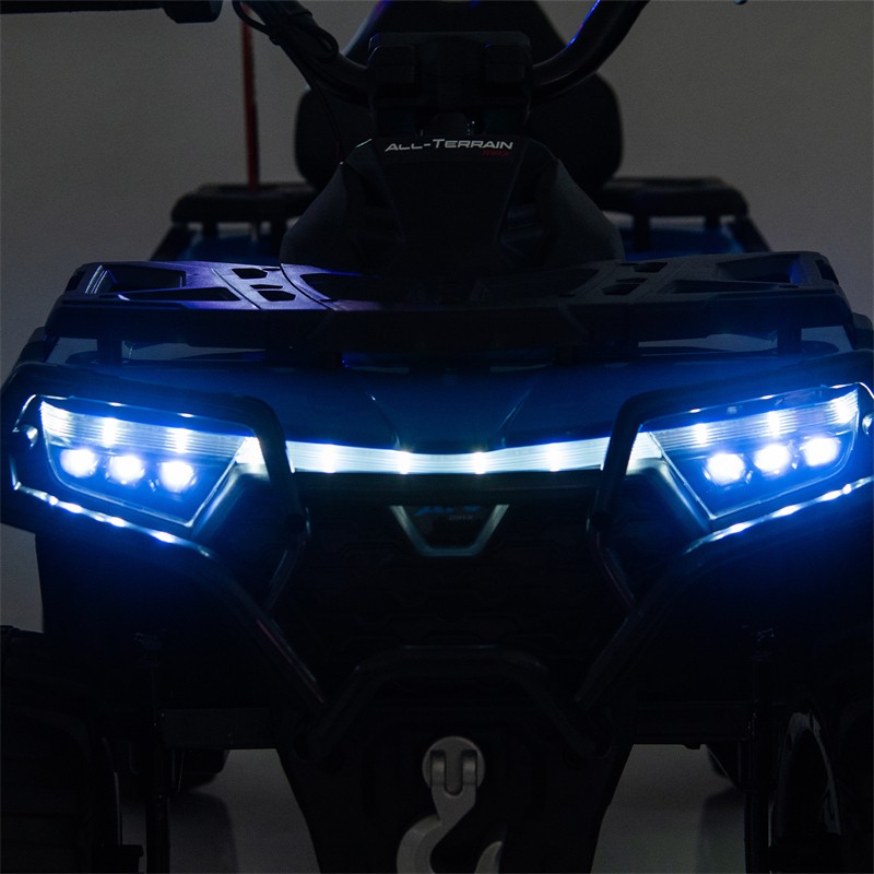 24V 160W Kids Electric Ride-On ATV 3-7-4.4 mph Off-Road 2WD Car Toy for Age 3-6