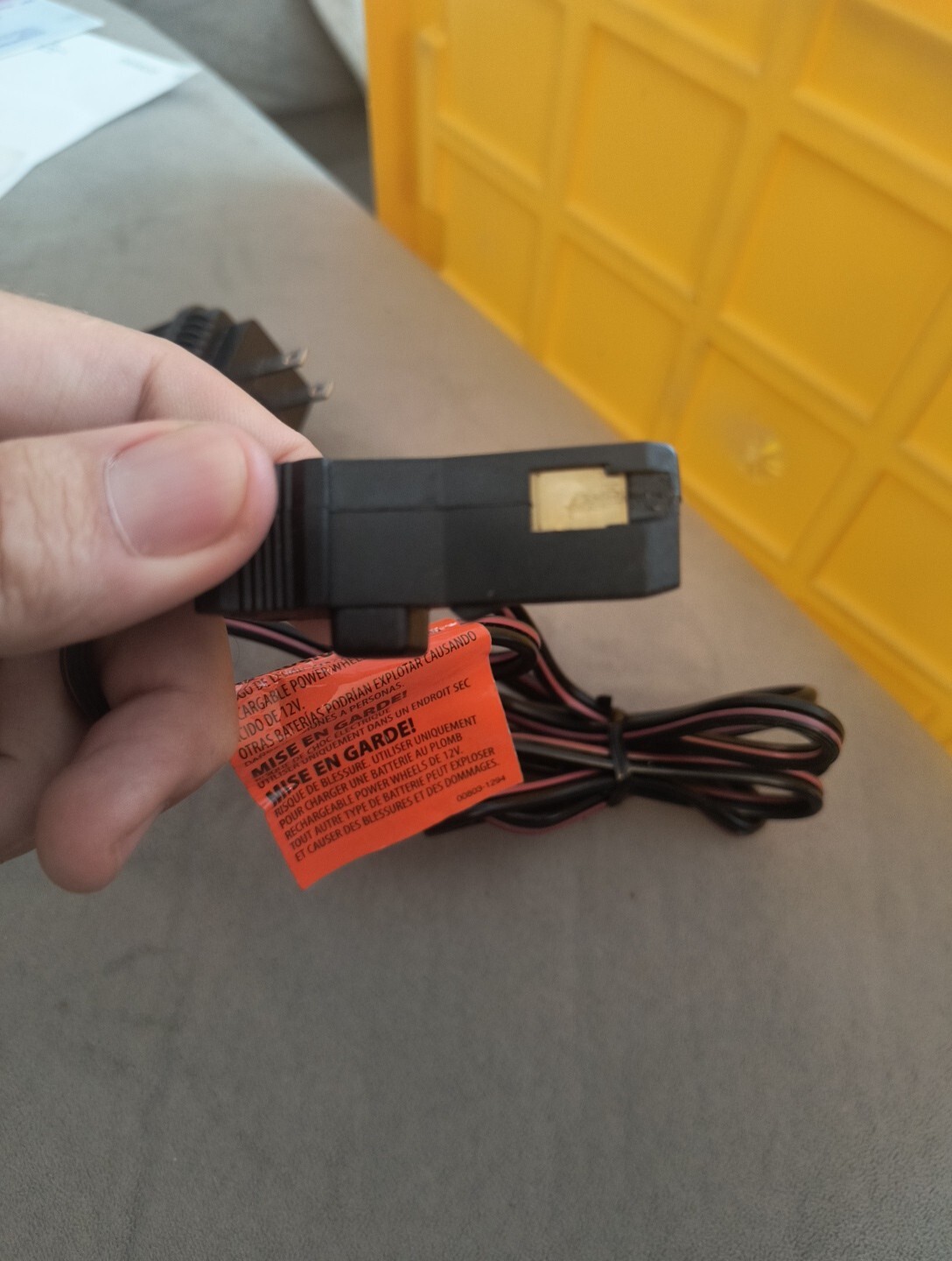 12-Volt Charger for Power Wheels Fisher Price No. 00801-1778