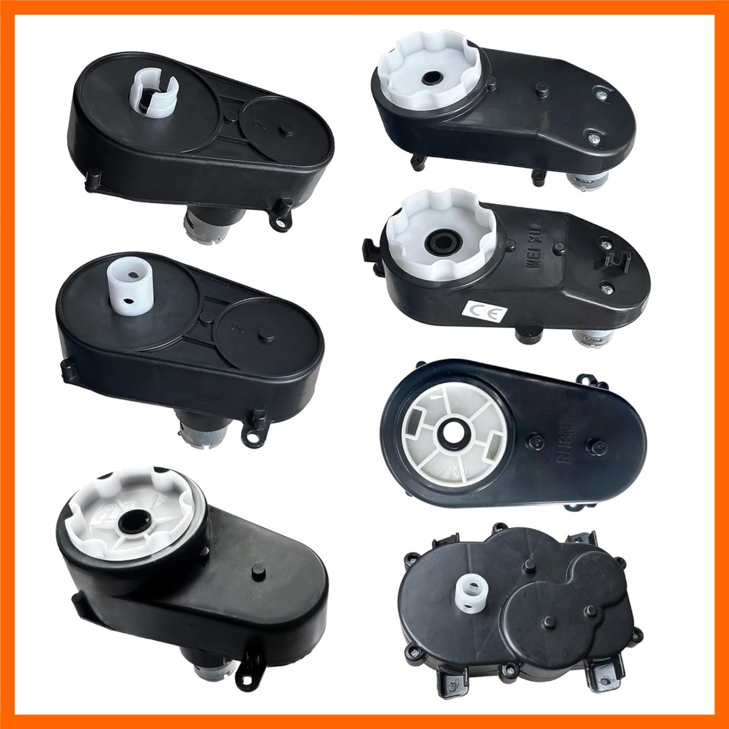 12Volt 24Volt Steering Wheel Motor Gearbox for Kid’s Power Wheels Ride on Toy…