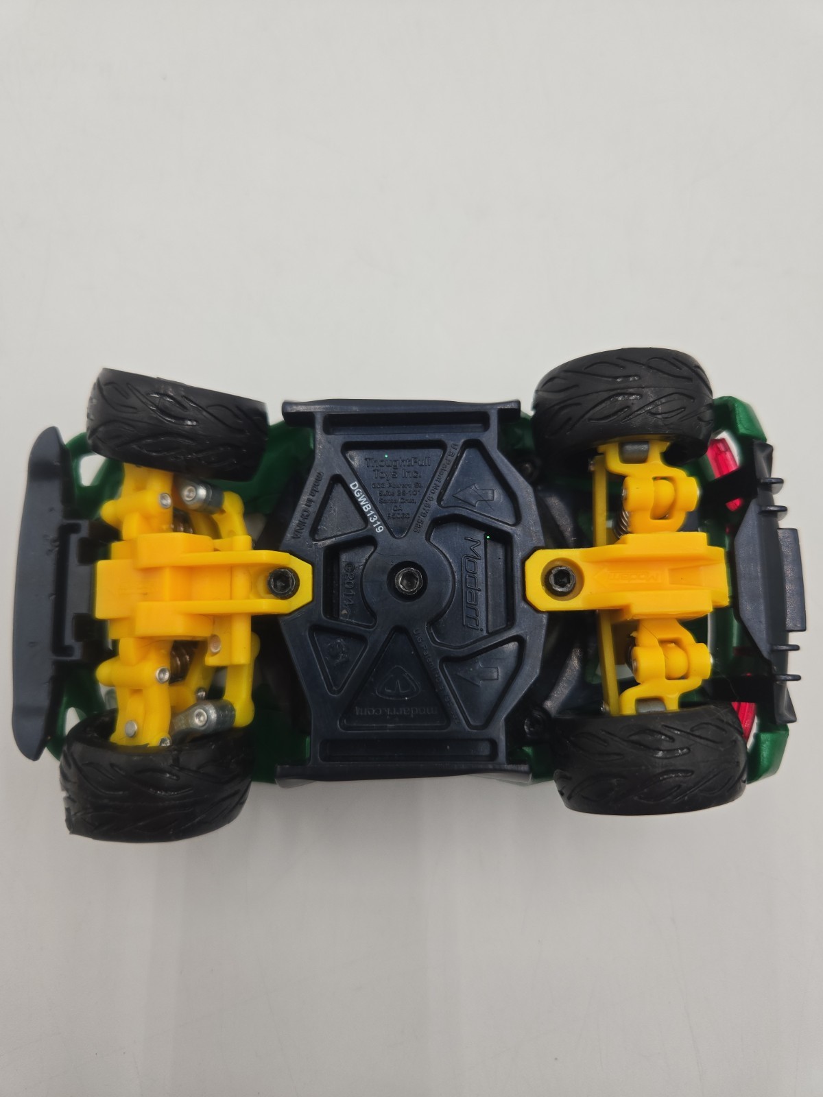 Modarri Green Supercharged Toy Car Modular Build Car Racing Vehicle Kids Toy