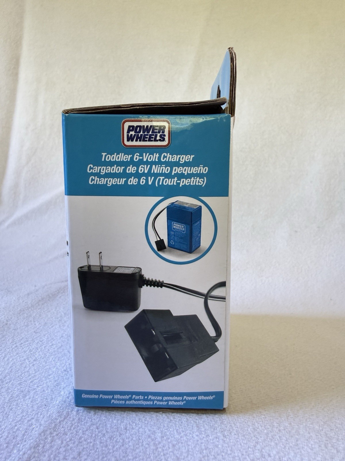 NEW OEM Power Wheels Fisher-Price 6V Blue Battery Charger P6829 00801-1483