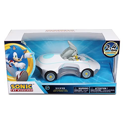 Sonic Team Sonic Racing RC: Silver – NKOK (682), 1:28 Scale 2.4GHz Remote