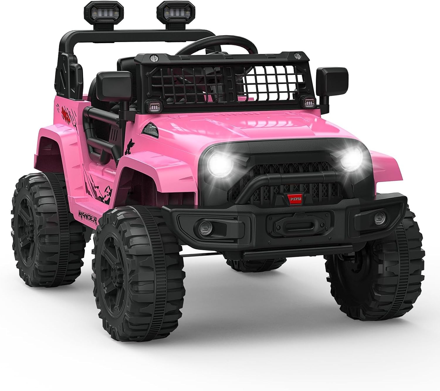 12V Kids Electric Ride On Car Dual 35W Motor Single Seat Outdoor Toy Vehicle