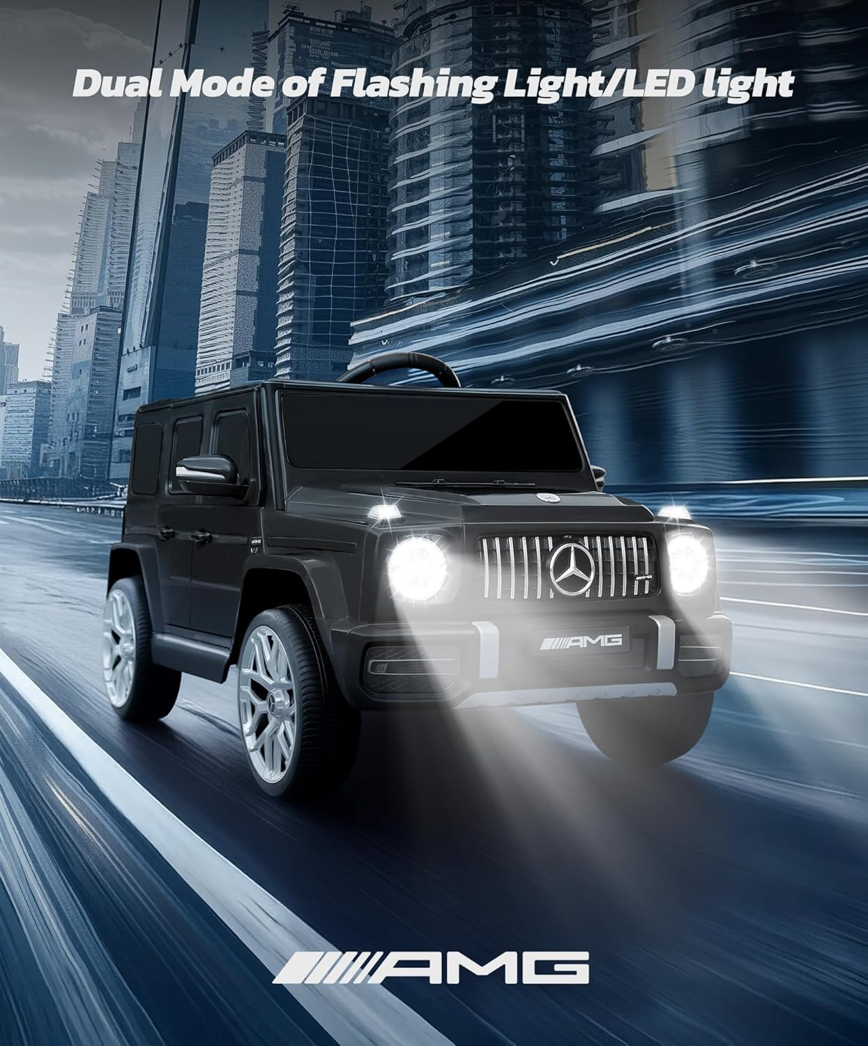 Mercedes-Benz AMG G63 12V Ride-On Car with Remote Control