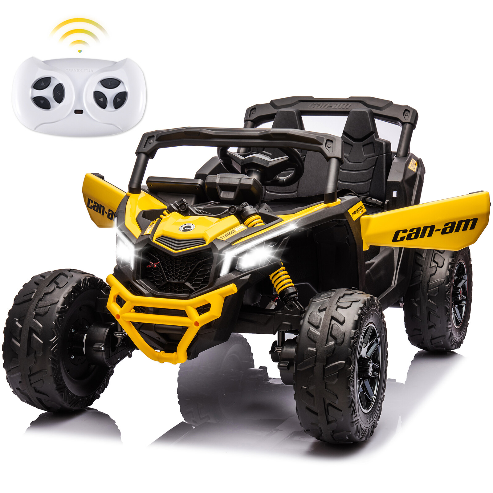 Can-Am 24V Kids Ride On UTV Car for Kids Electric 4 Wheeler Off-Road W/Remote