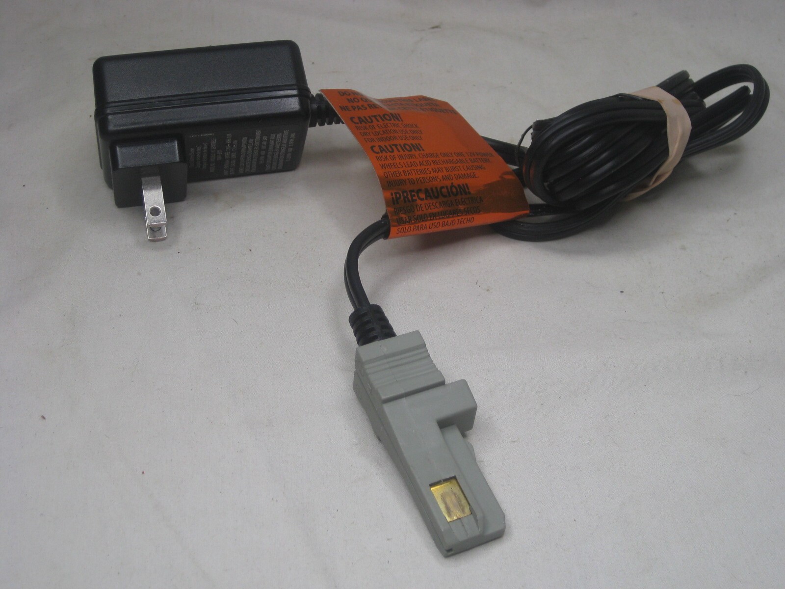 Fisher-Price POWER WHEELS Model 00801-2101 Class 2 Battery Charger power cord