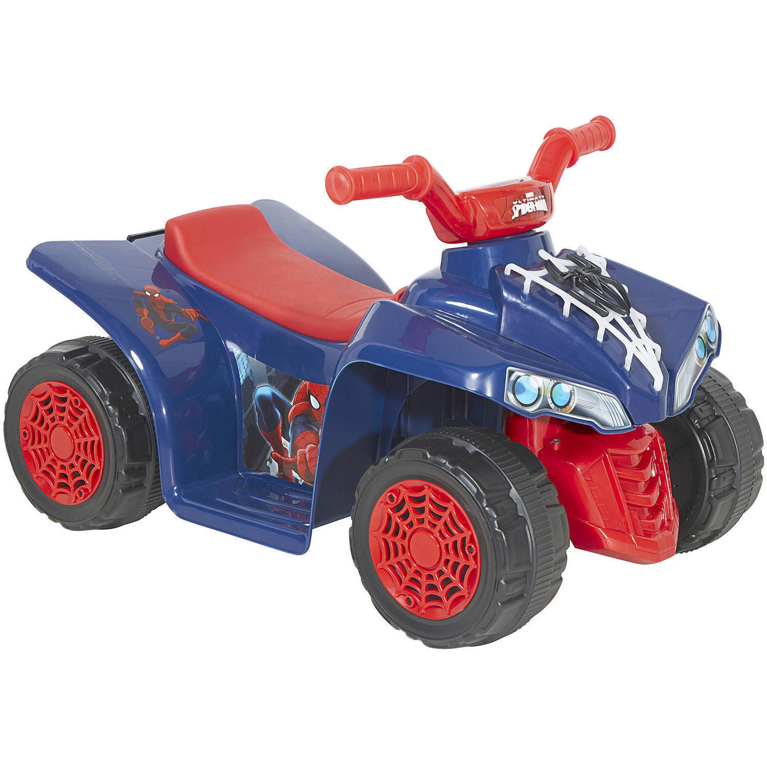 Dynacraft Spider-Man 6V Battery Powered Little Quad Kids Ride On ATV NEW!