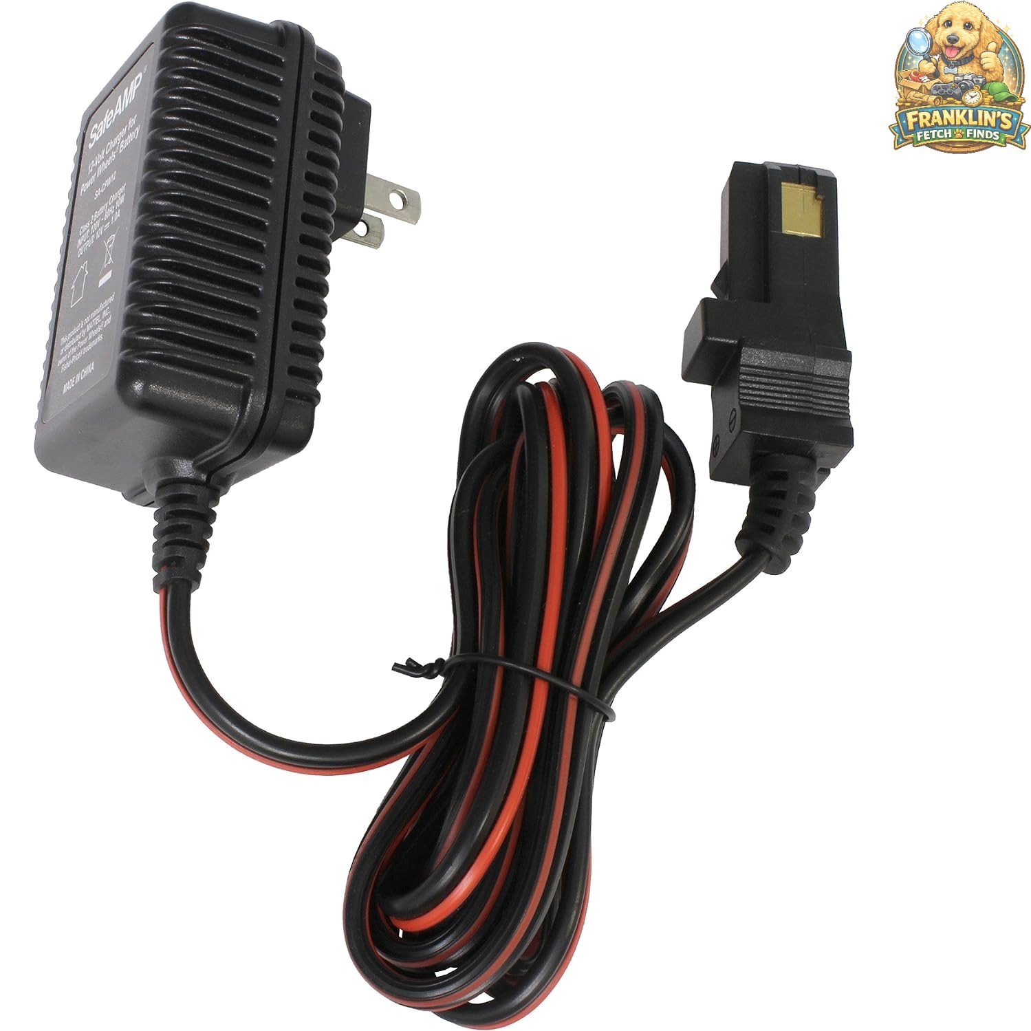 12V Charger Compatible ONLY with Power Wheels Gray Battery and Orange Top Bat…