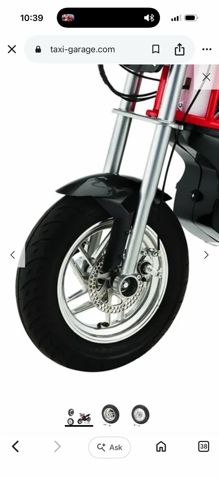 Brand New Razor RSF mx650 sx500 front/rear Wheels And Tires