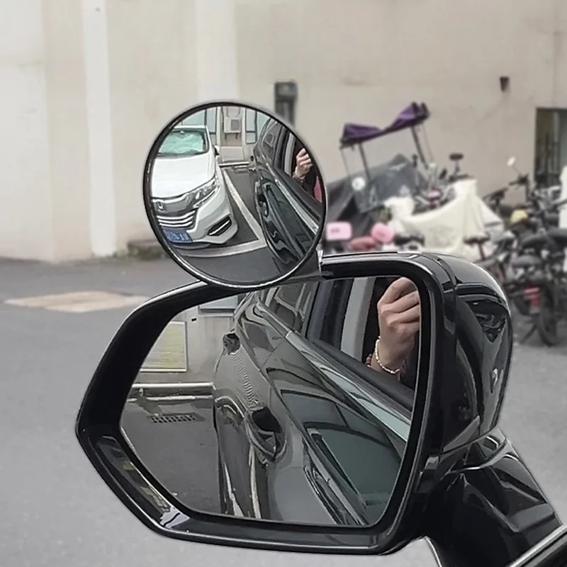 2pcs car uses adjustable wide-angle car blind spot high-definition rearview mirr