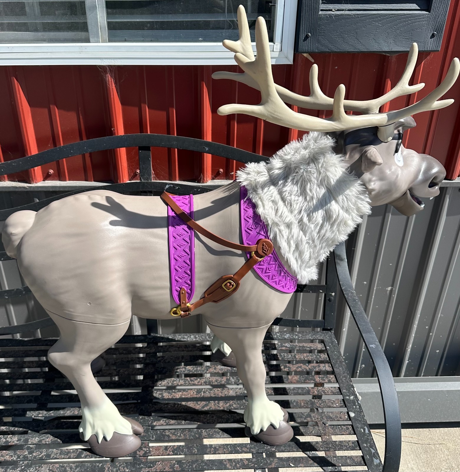 Disney Frozen 2 Playdate Sven Ride On Reindeer Child Size Toy with Sounds Tested