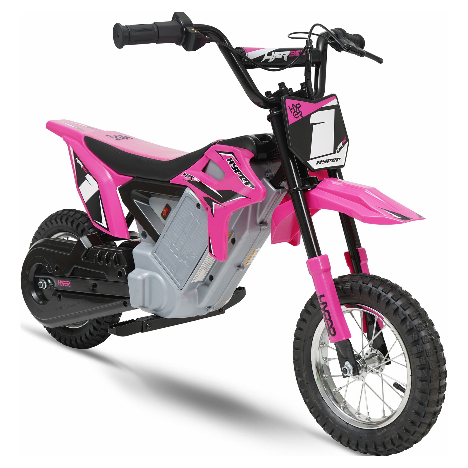 24V Electric Dirt Bike Motorcycle For GIrls 14 MPH Off-Road Fun Kids 13+ Pink