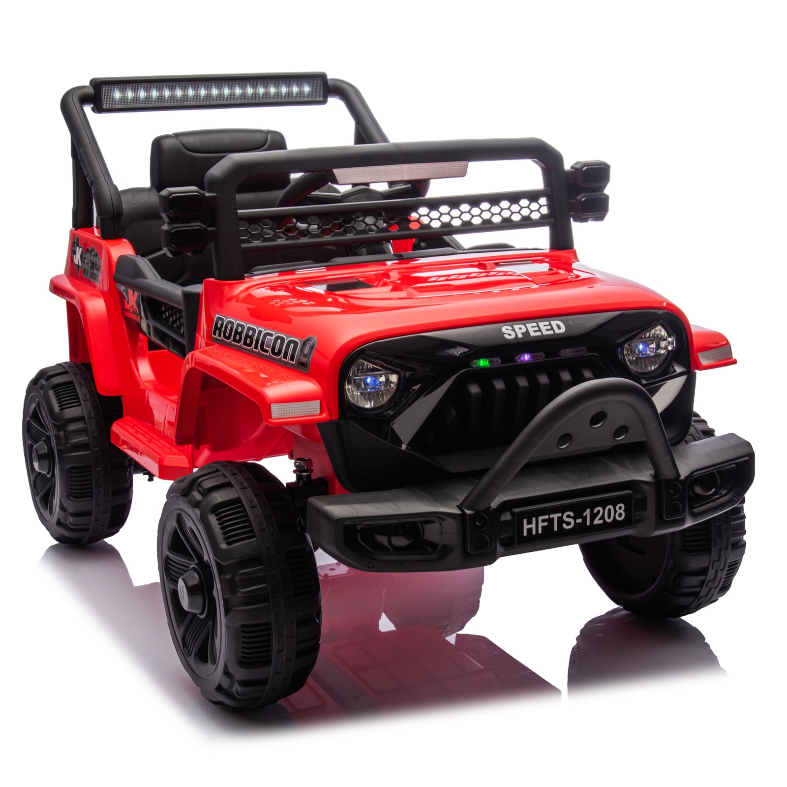 12V Kids Ride On Electric Truck Car W/Parents Control,2WD,Four-wheel suspension
