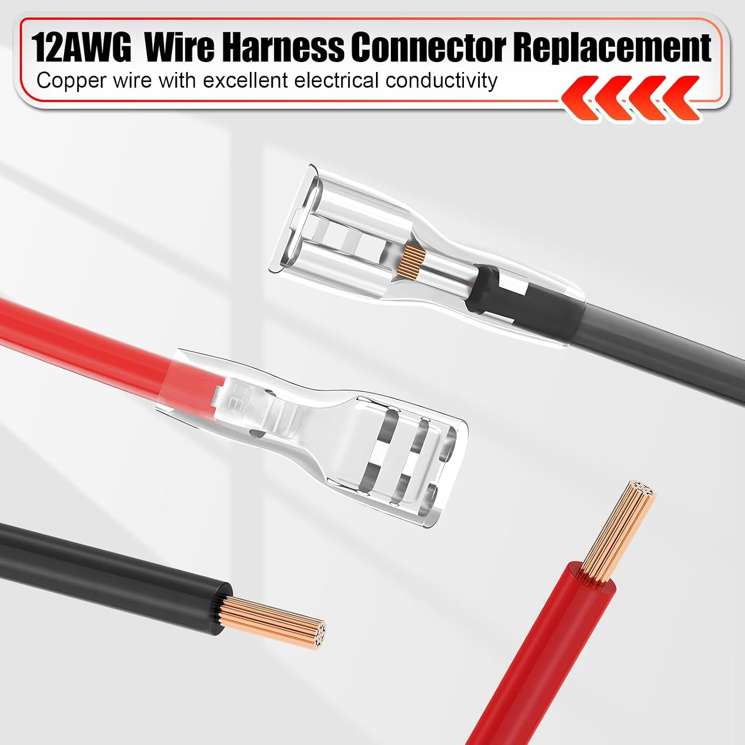 12 AWG Wire Harness Connector Replacement Compatible with Peg Perego 12 Volt …
