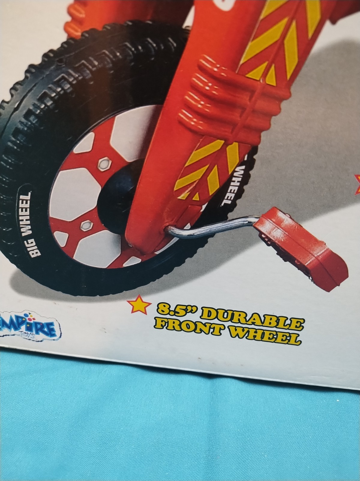 Big Wheel Item #19063 Junior Fire and Rescue Trike, Ages 18 months – 5years