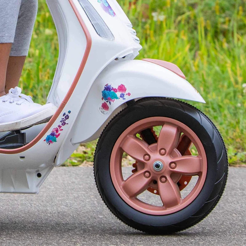 Disney Princess Vespa Scooter Electric Ride On Toy for Girls Ages 3-5