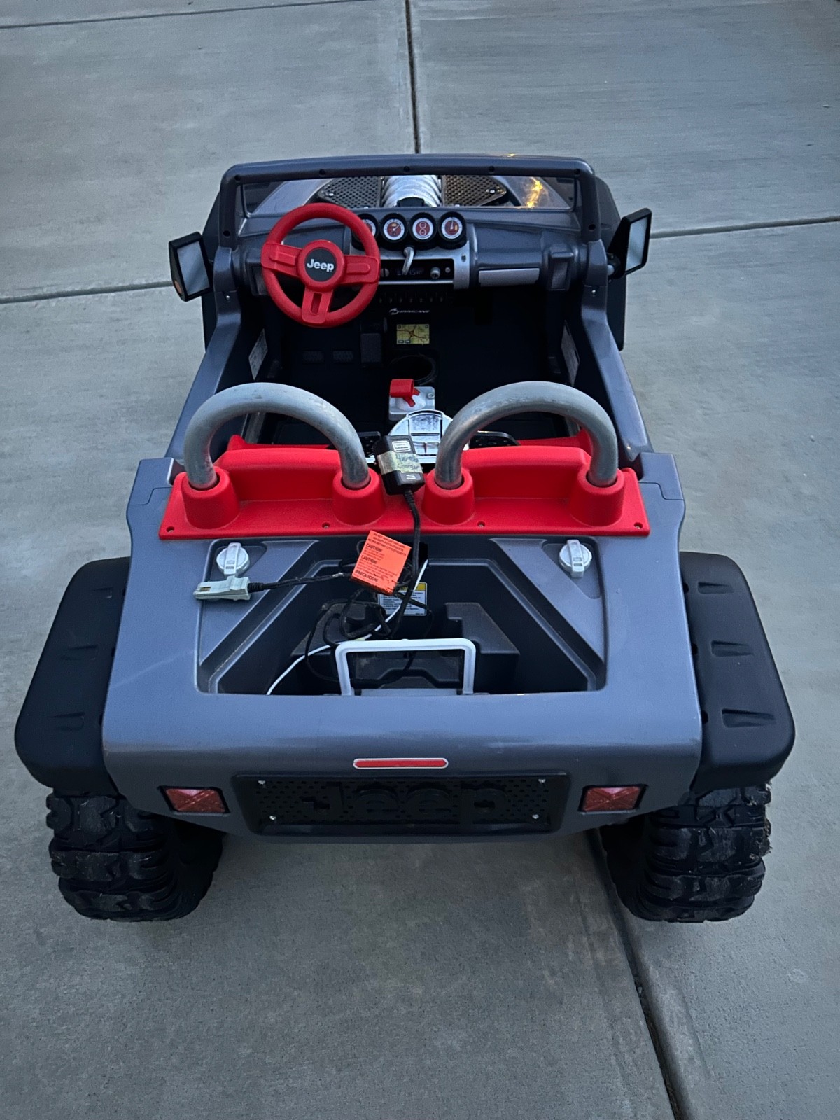 Power Wheels Jeep Hurricane Battery Operated Ride-On Toy _ Too Large To Ship