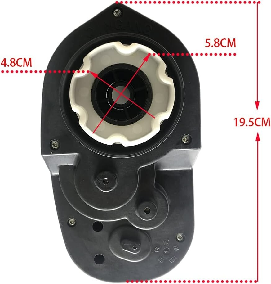 24V High Power Gearbox for Power Wheels High Torque 24V Motor 30000RP Gear Box