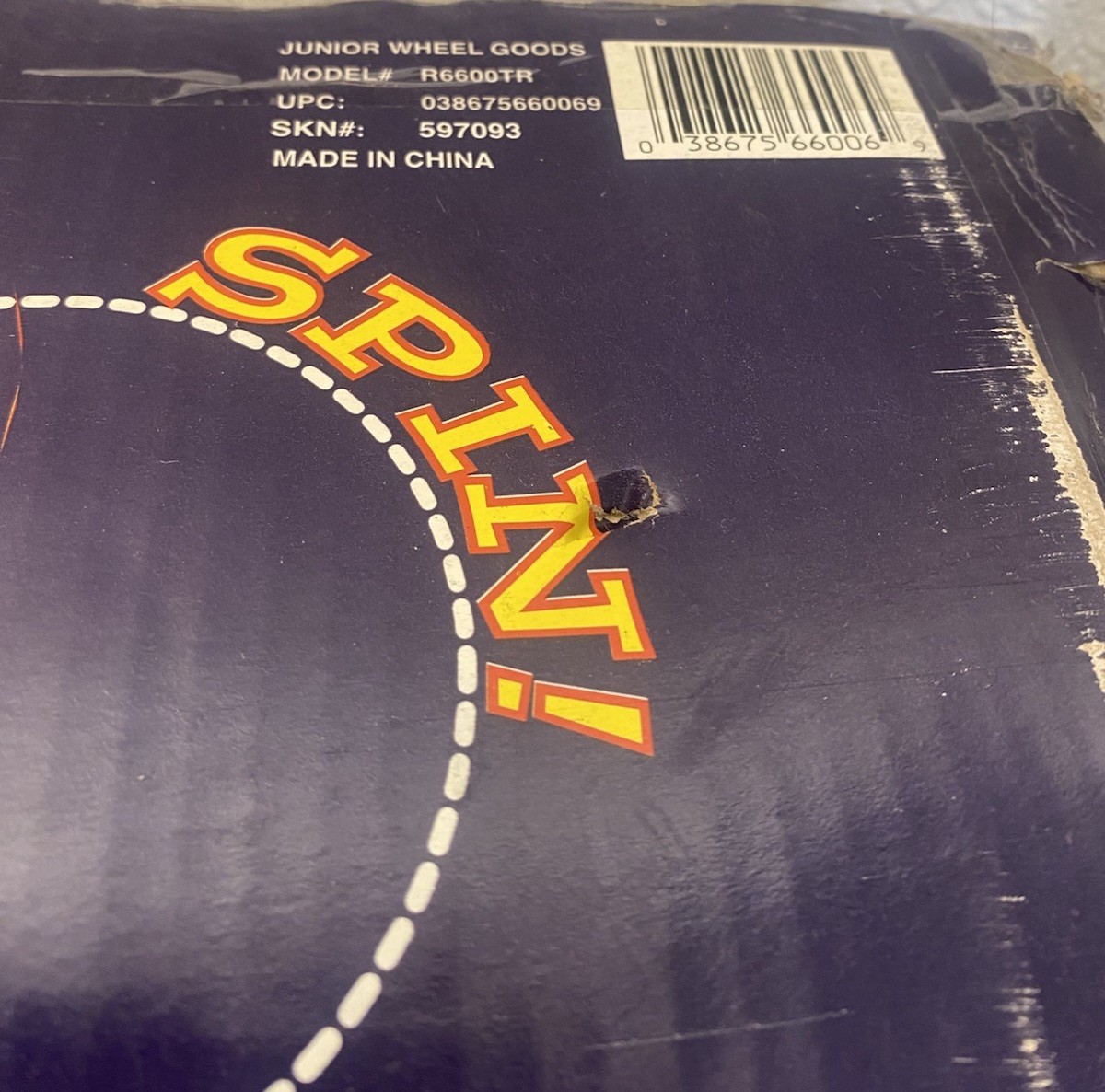 VTG NOS Blitz Bumper Car Kid Powered R6600TR Smooth Rolling Skate Wheel In Box