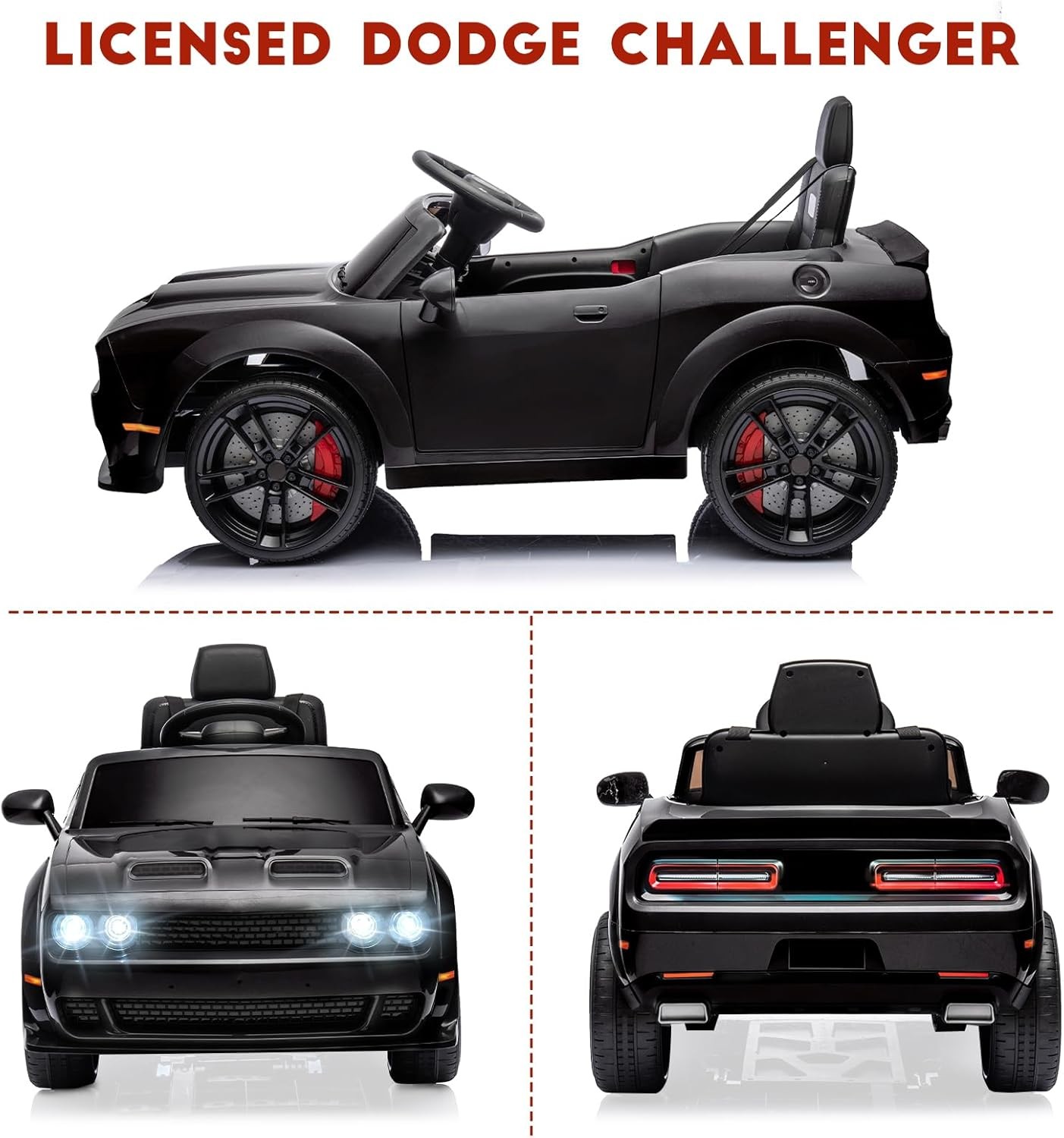 12V Electric Ride on Car Remote Control,Wireless Music Vehicle,Car Gifts for Kid